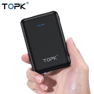 TOPK 5000mAh Mini Power Bank for iPhone Xiaomi Samsung Huawei Portable_1